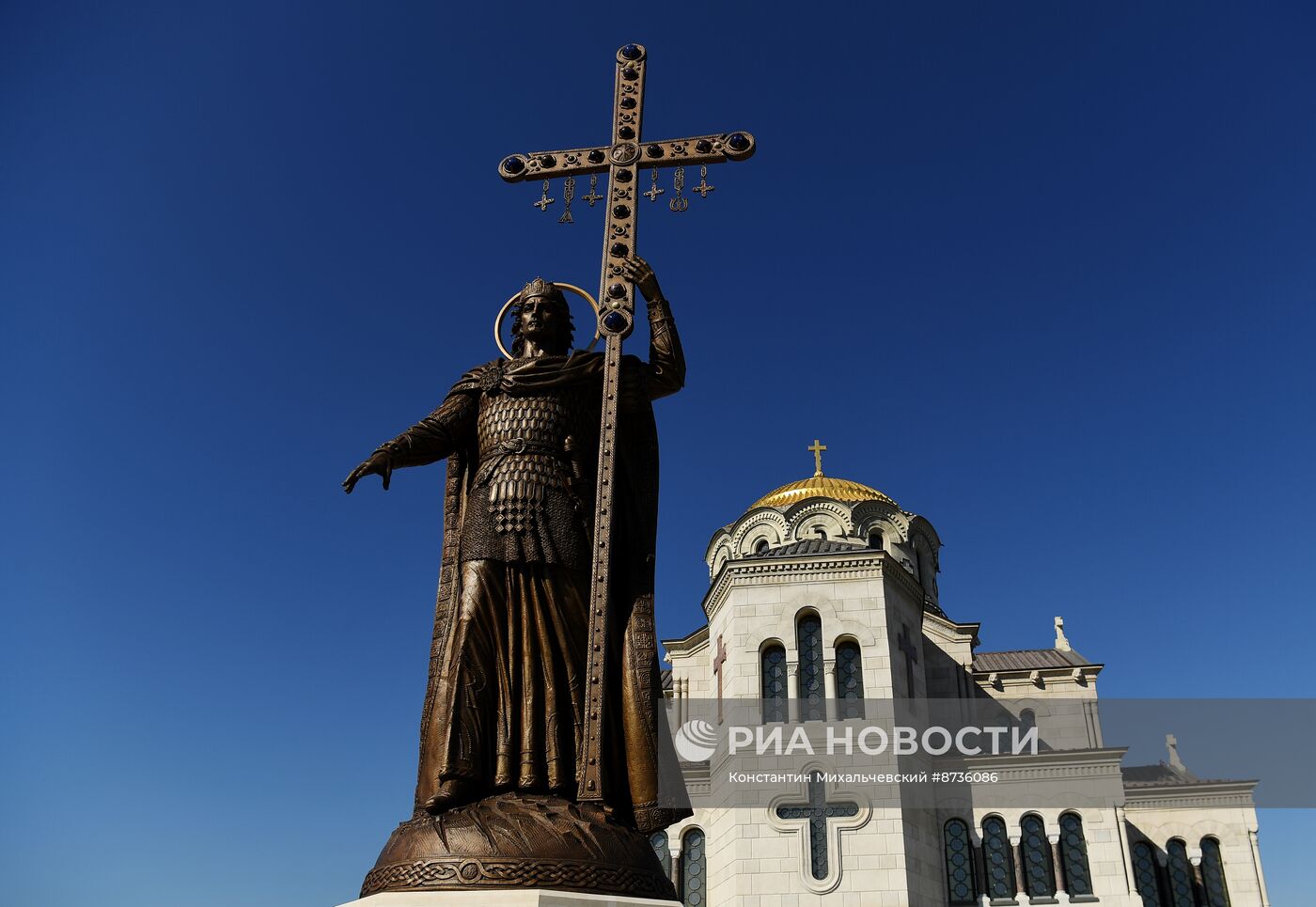 Подготовка к открытию музейно-храмового комплекса "Новый Херсонес"