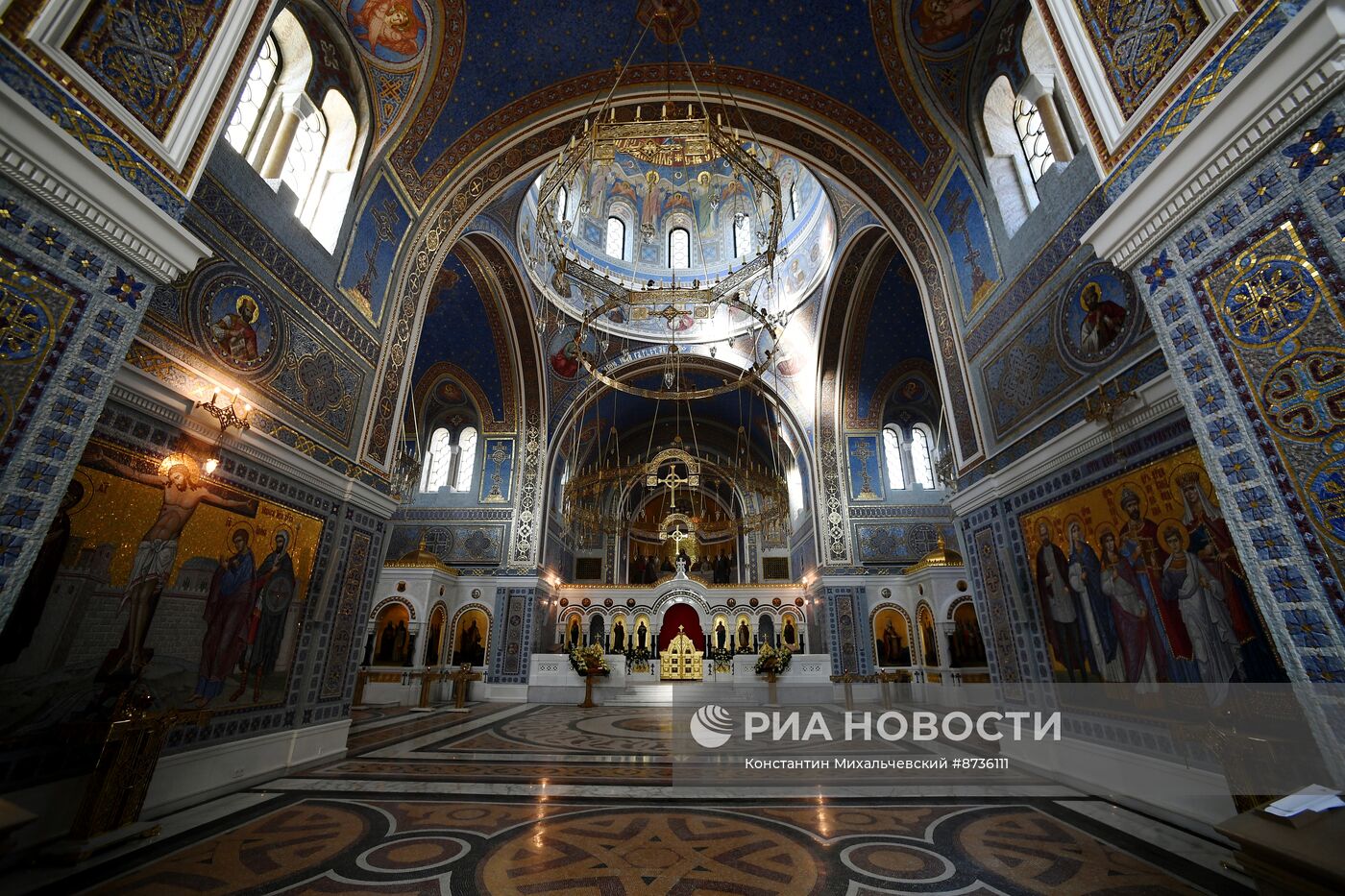 Подготовка к открытию музейно-храмового комплекса "Новый Херсонес"