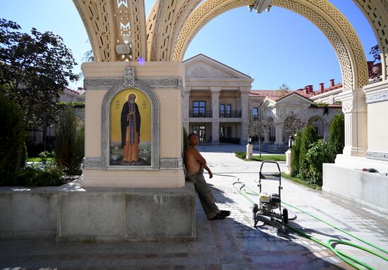 Подготовка к открытию музейно-храмового комплекса "Новый Херсонес"