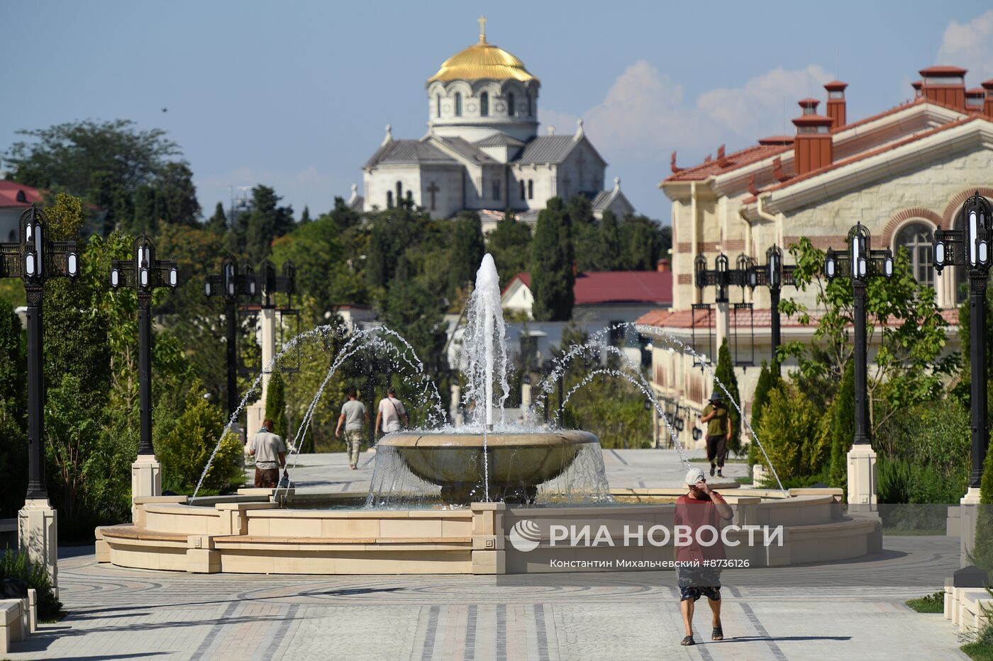 Подготовка к открытию музейно-храмового комплекса "Новый Херсонес"