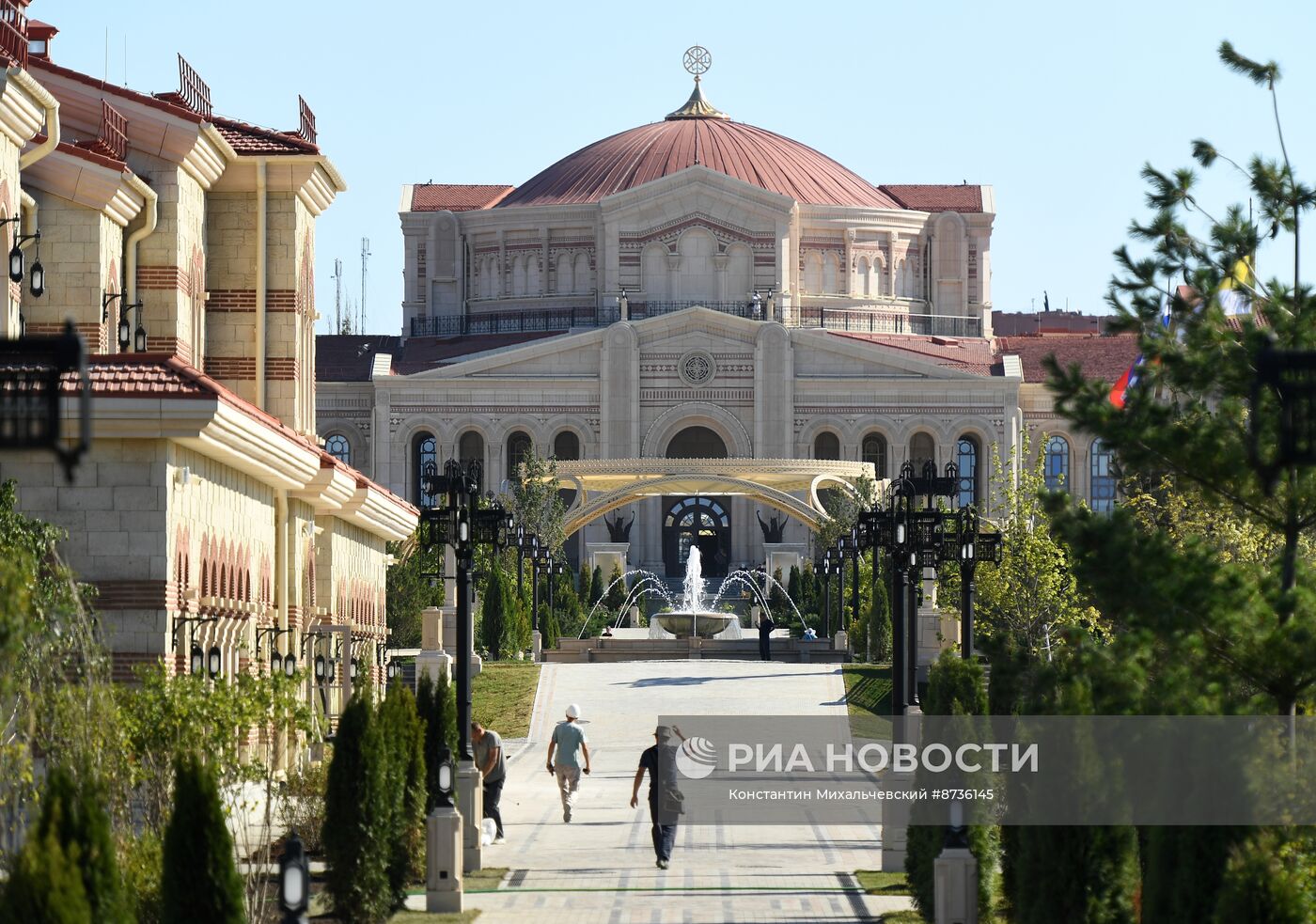 Подготовка к открытию музейно-храмового комплекса "Новый Херсонес"