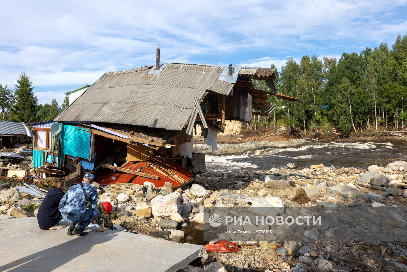 В Карелии на Беломорско-Балтийском канале прорвало дамбу