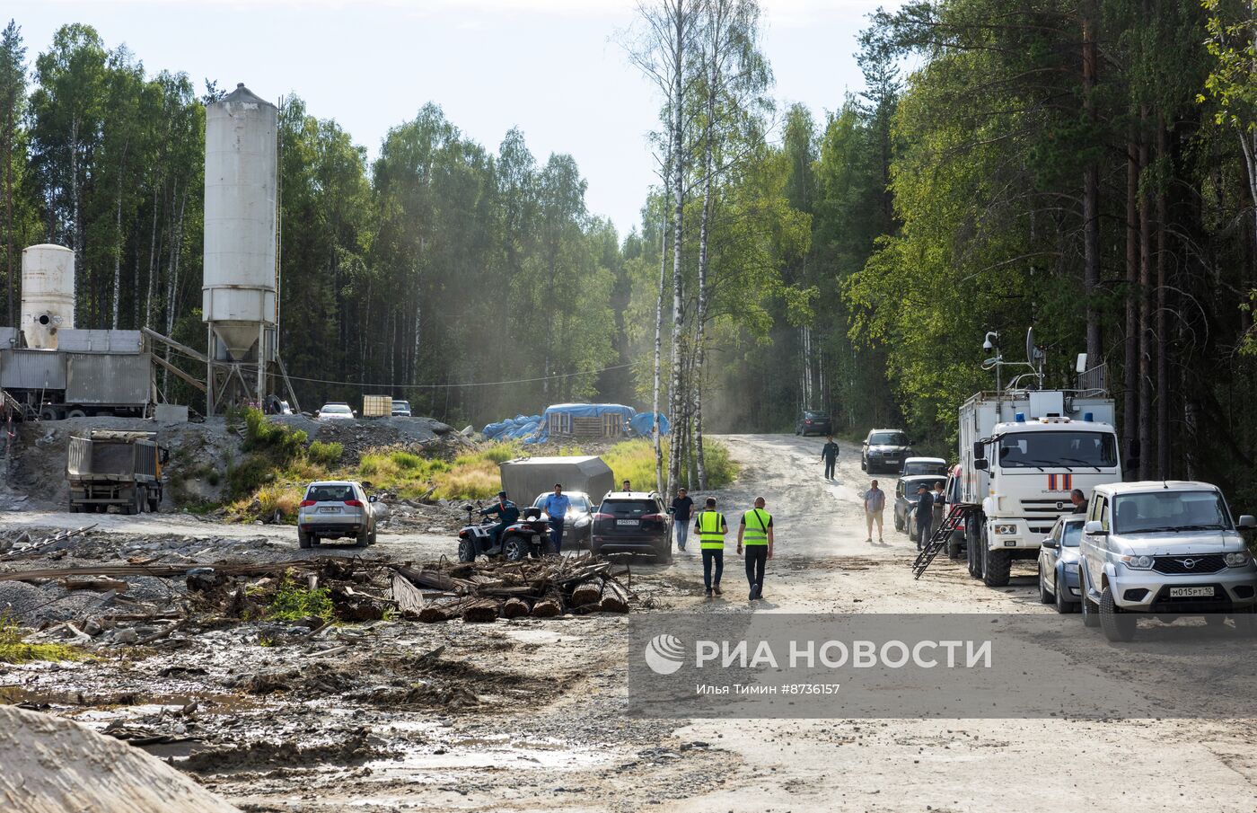 В Карелии на Беломорско-Балтийском канале прорвало дамбу