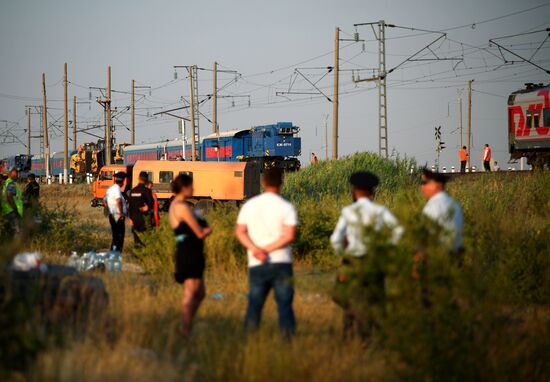 ЧП на железной дороге в Волгоградской области