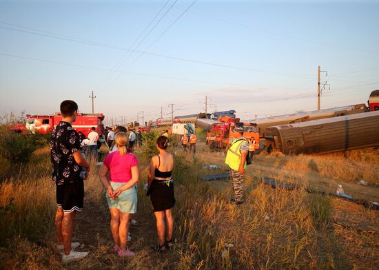 ЧП на железной дороге в Волгоградской области