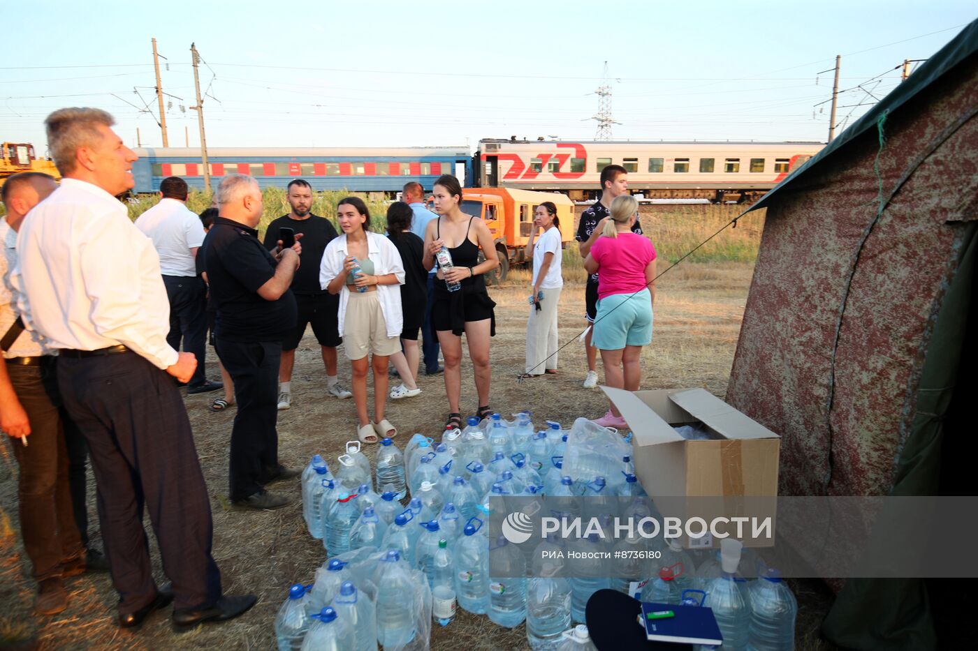 ЧП на железной дороге в Волгоградской области