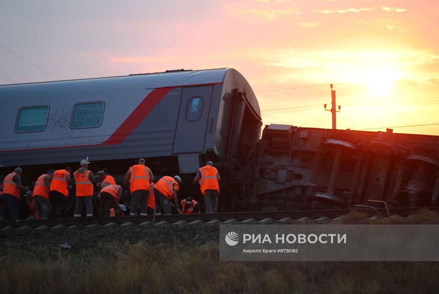 ЧП на железной дороге в Волгоградской области