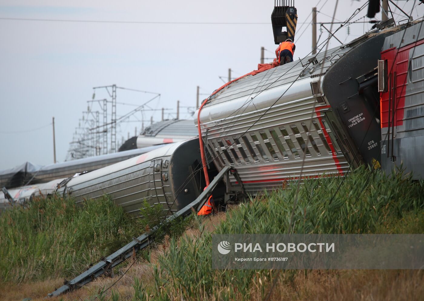 ЧП на железной дороге в Волгоградской области