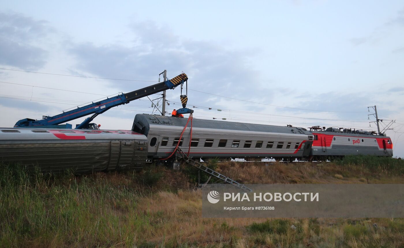 ЧП на железной дороге в Волгоградской области