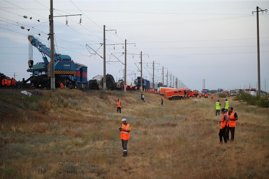 ЧП на железной дороге в Волгоградской области