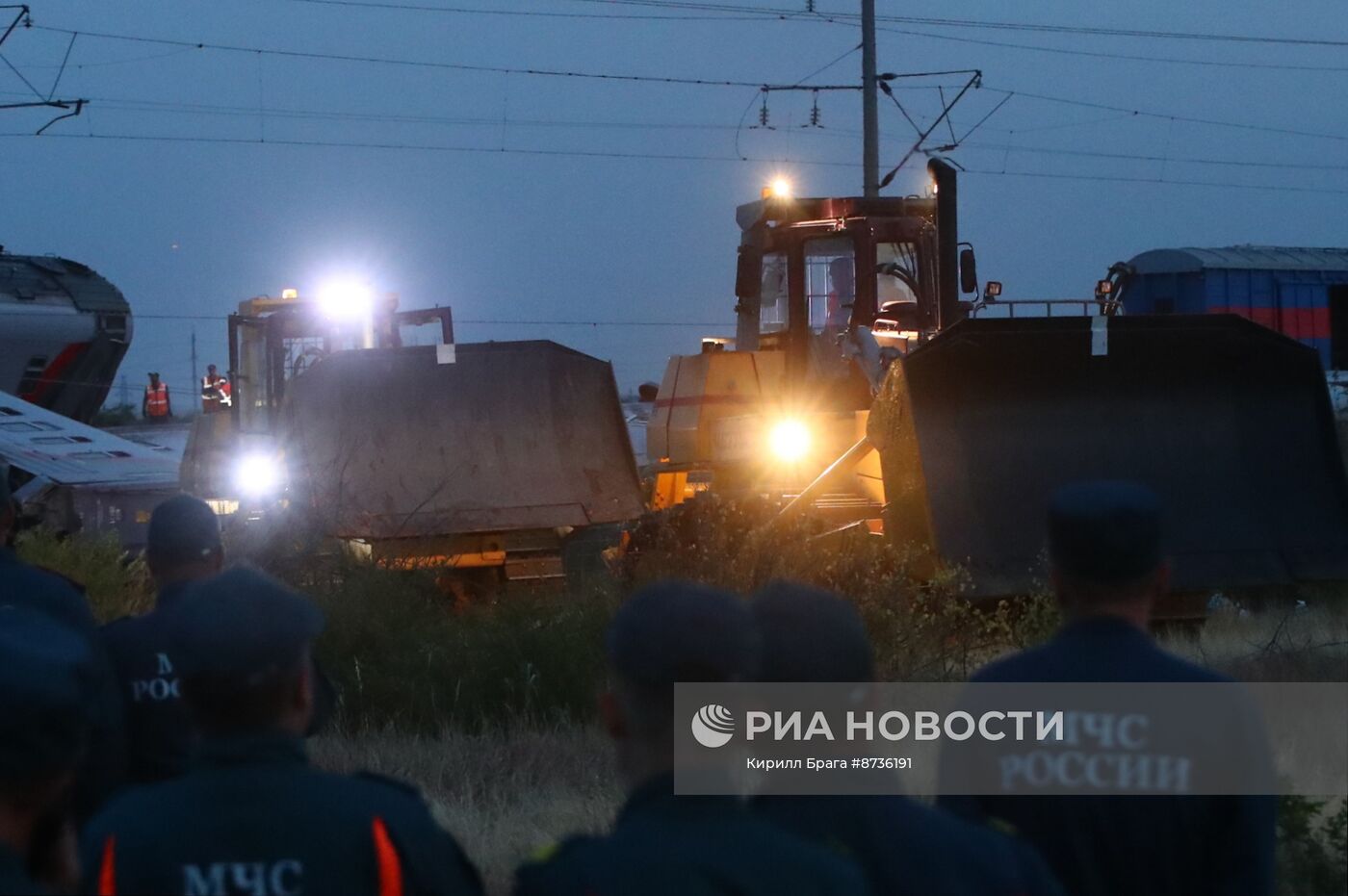 ЧП на железной дороге в Волгоградской области