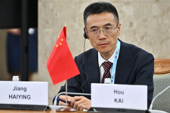 Встреча глав ВОА БРИКС на тему "Аудит устойчивого развития"
Хайин Цзян, генеральный директор по международному сотрудничеству Государственного контрольно-ревизионного управления Китая Место: Россия, Республика Башкортостан, Уфа. Автор: Кристина Кормилицына. Встреча глав ВОА БРИКС на тему "Аудит устойчивого развития"