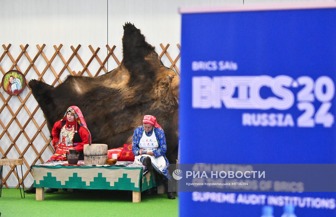 Встреча глав ВОА БРИКС на тему "Аудит устойчивого развития"