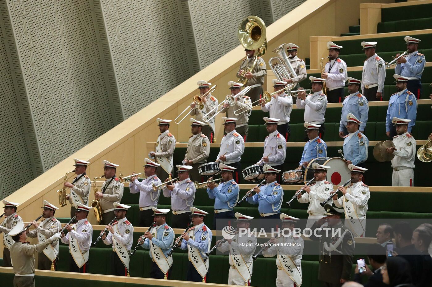 Председатель Госдумы В. Володин принял участие в церемонии инаугурации избранного президента Ирана Масуда Пезешкиана