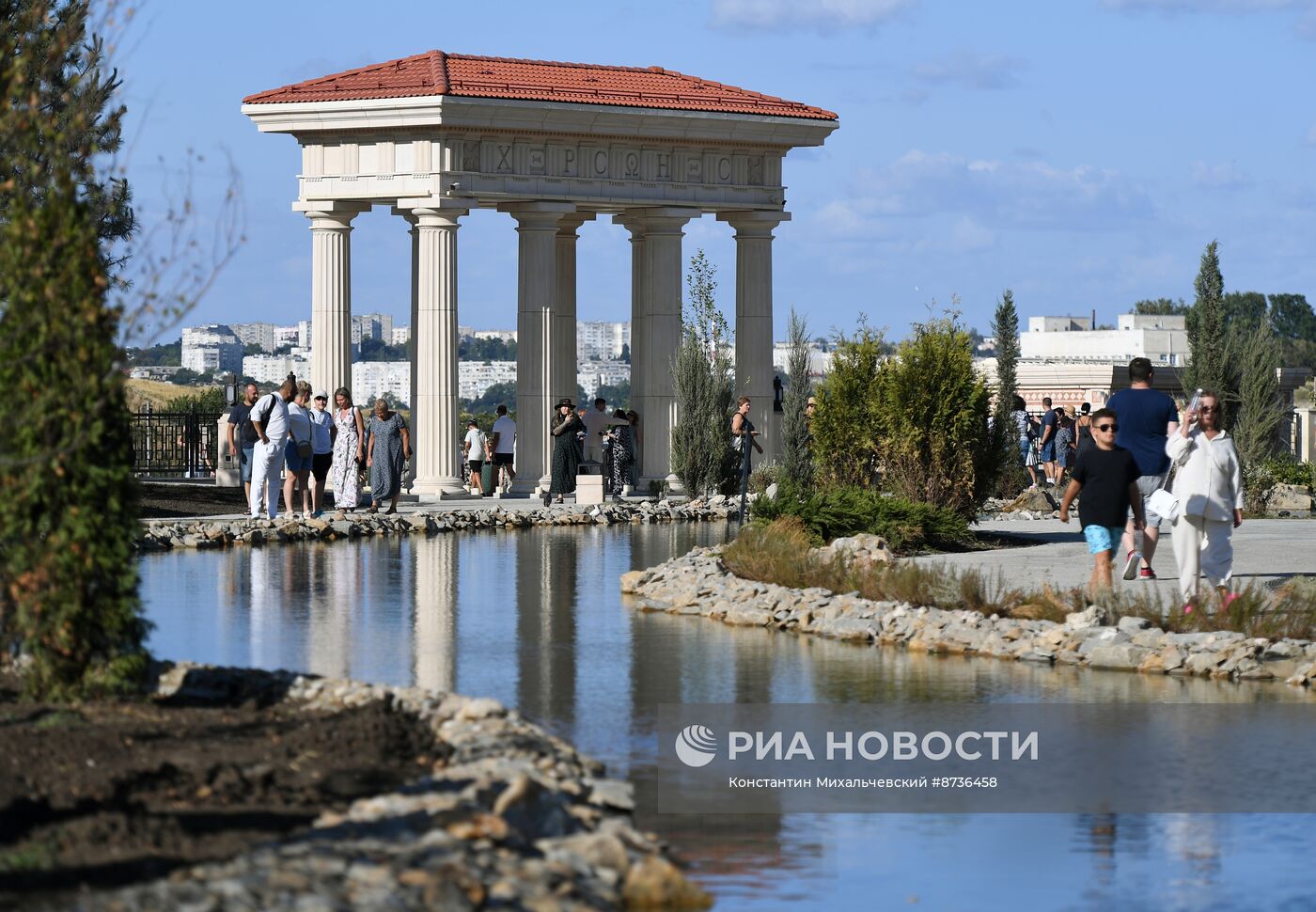 Открытие музейно-храмового комплекса "Новый Херсонес"