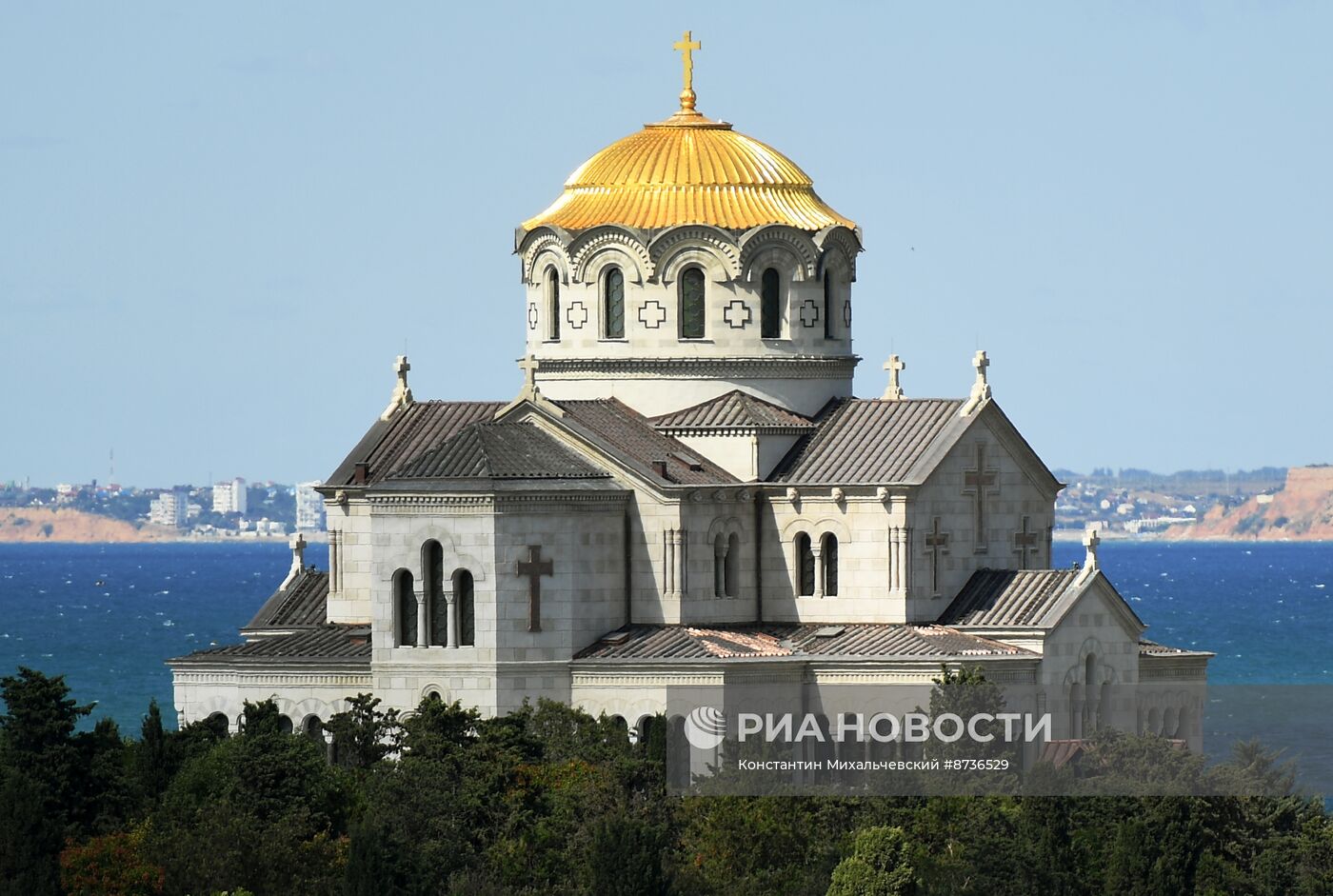 Открытие музейно-храмового комплекса "Новый Херсонес"