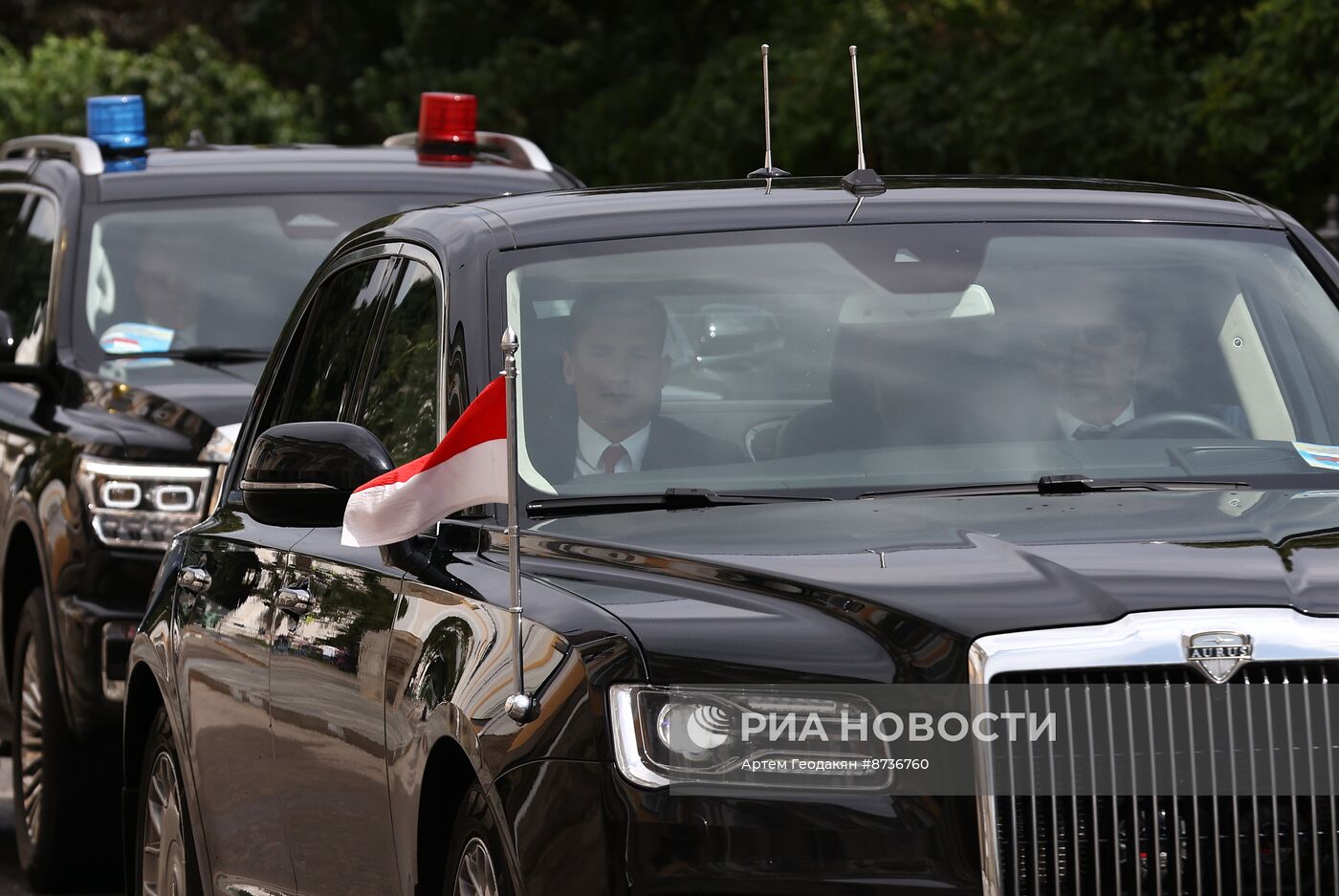 Встреча президента Владимира Путина с избранным президентом Индонезии П. Субианто