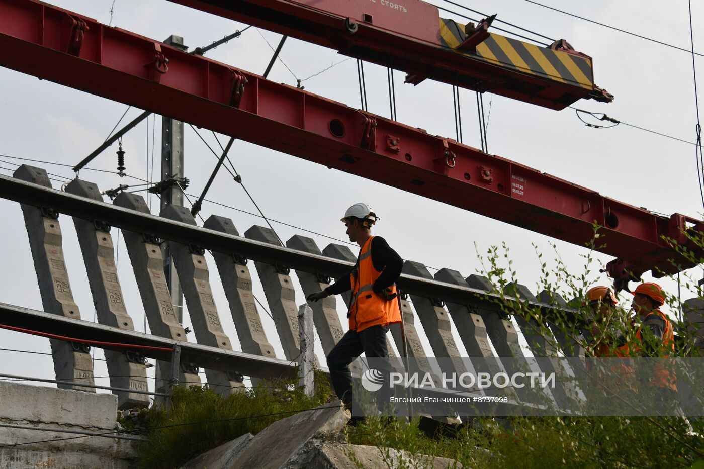 Ремонт железнодорожных путей в Забайкальском крае