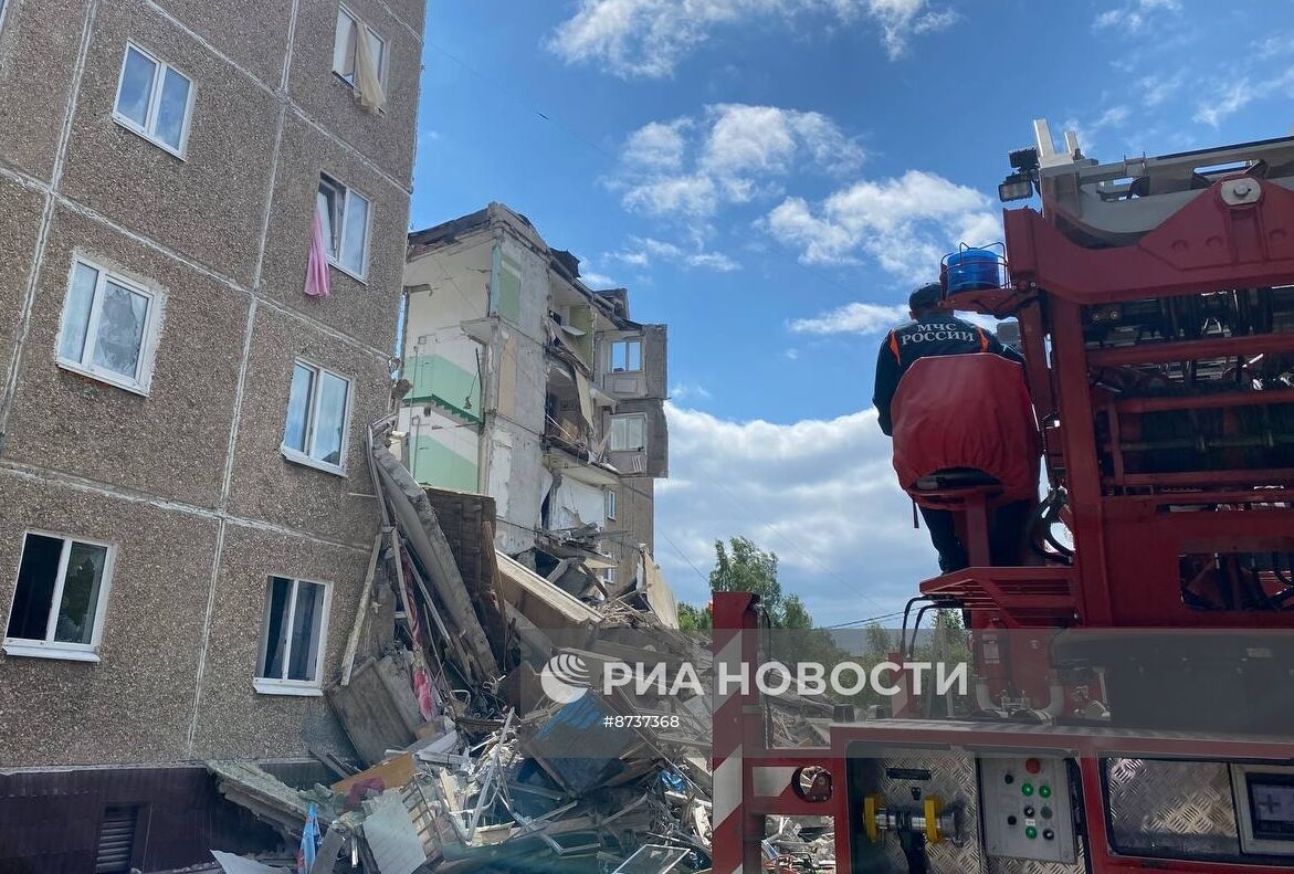 Взрыв в жилом доме в Нижнем Тагиле