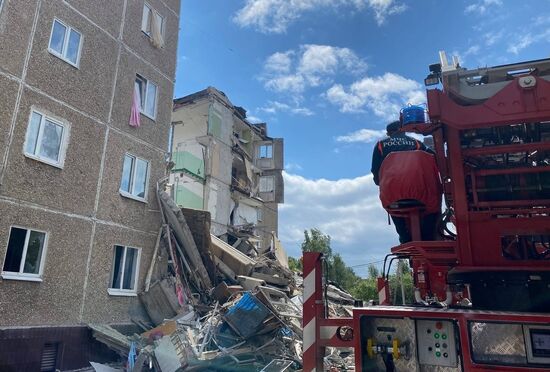 Взрыв в жилом доме в Нижнем Тагиле