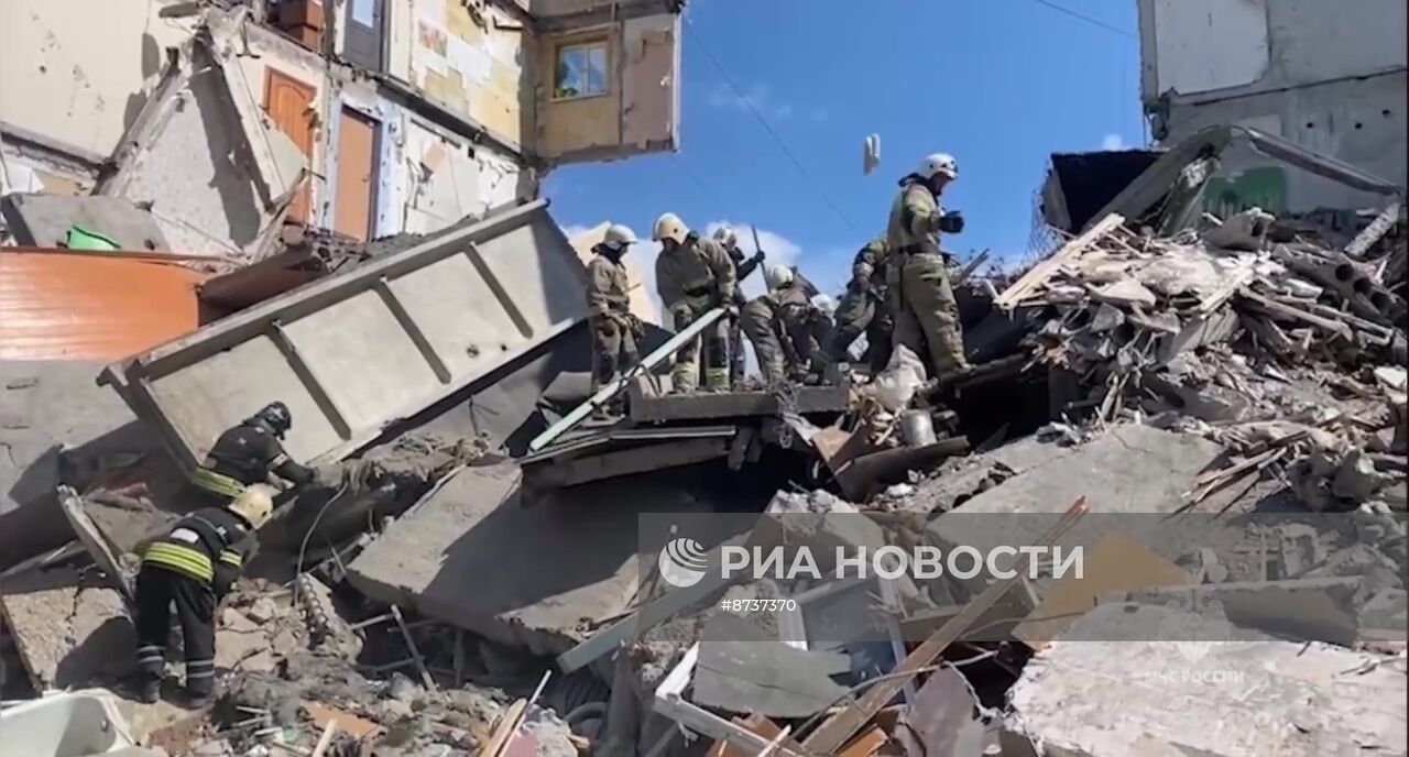 Взрыв в жилом доме в Нижнем Тагиле