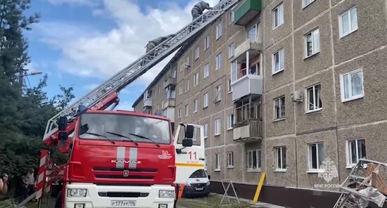 Взрыв в жилом доме в Нижнем Тагиле