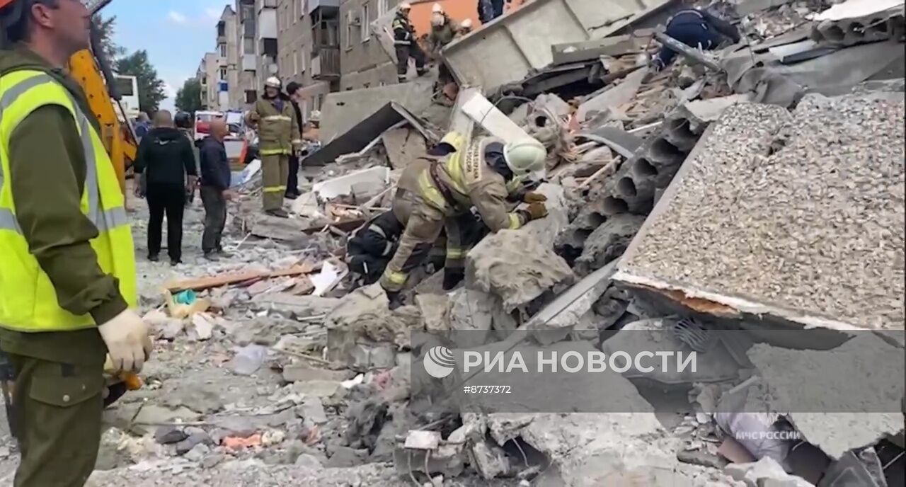 Взрыв в жилом доме в Нижнем Тагиле