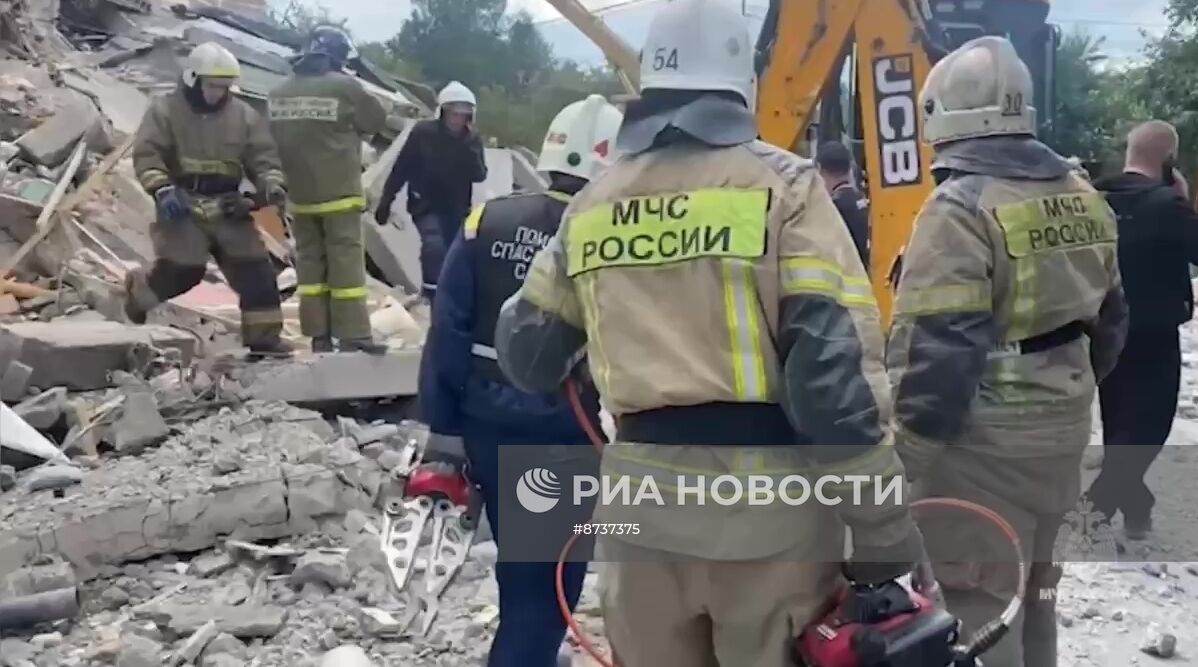 Взрыв в жилом доме в Нижнем Тагиле