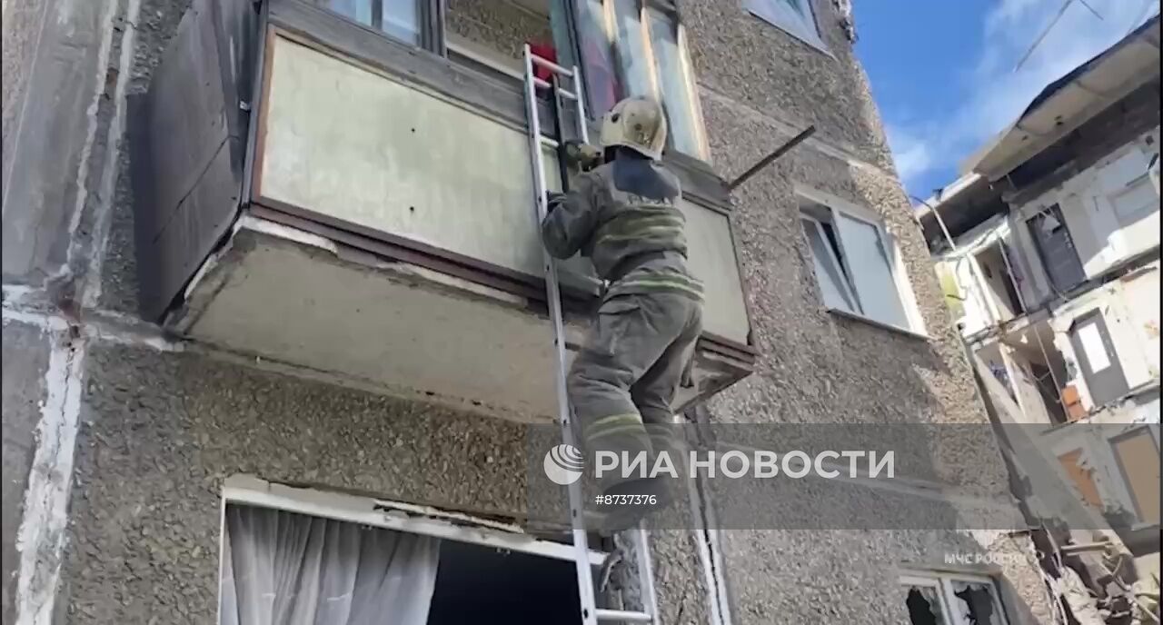 Взрыв в жилом доме в Нижнем Тагиле