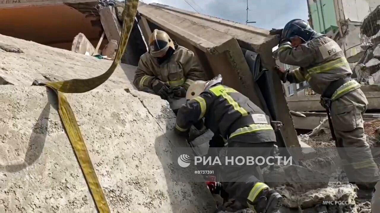 Взрыв в жилом доме в Нижним Тагиле