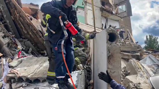 Взрыв в жилом доме в Нижним Тагиле