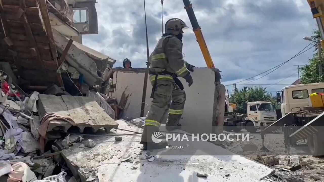 Взрыв в жилом доме в Нижним Тагиле