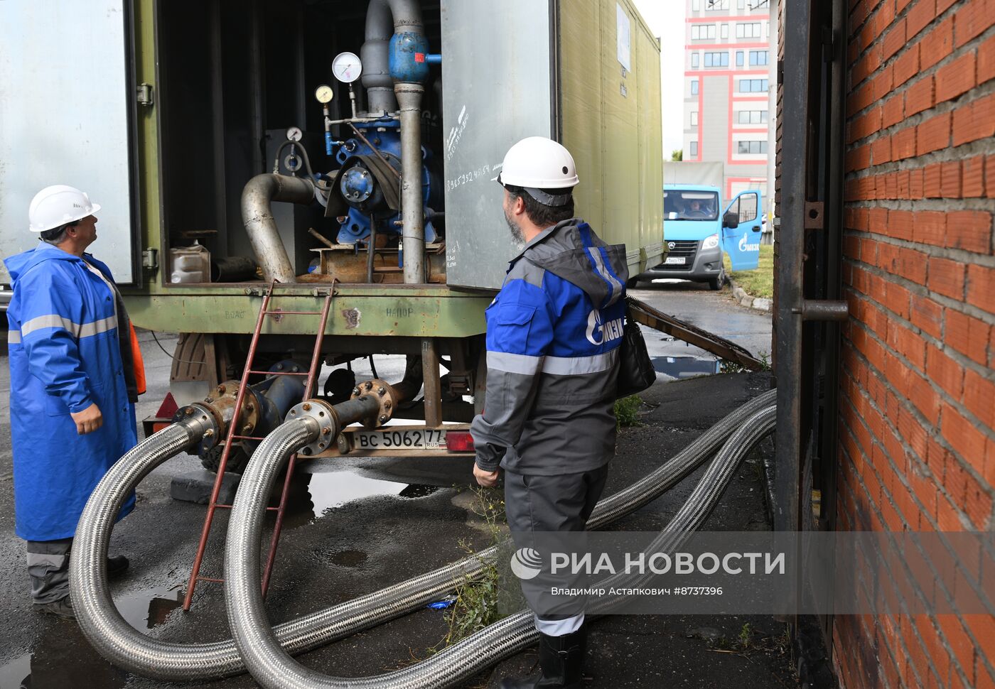 Гидравлические испытания тепловых сетей