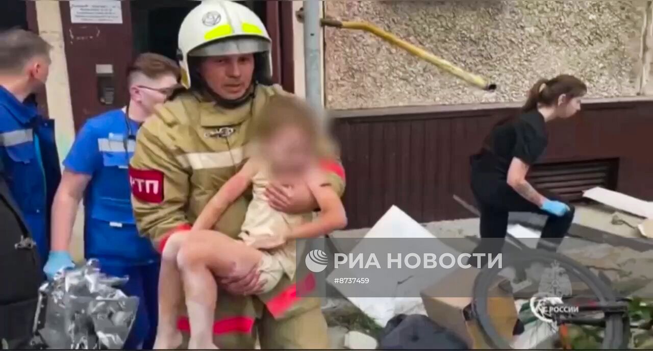 Взрыв в жилом доме в Нижним Тагиле