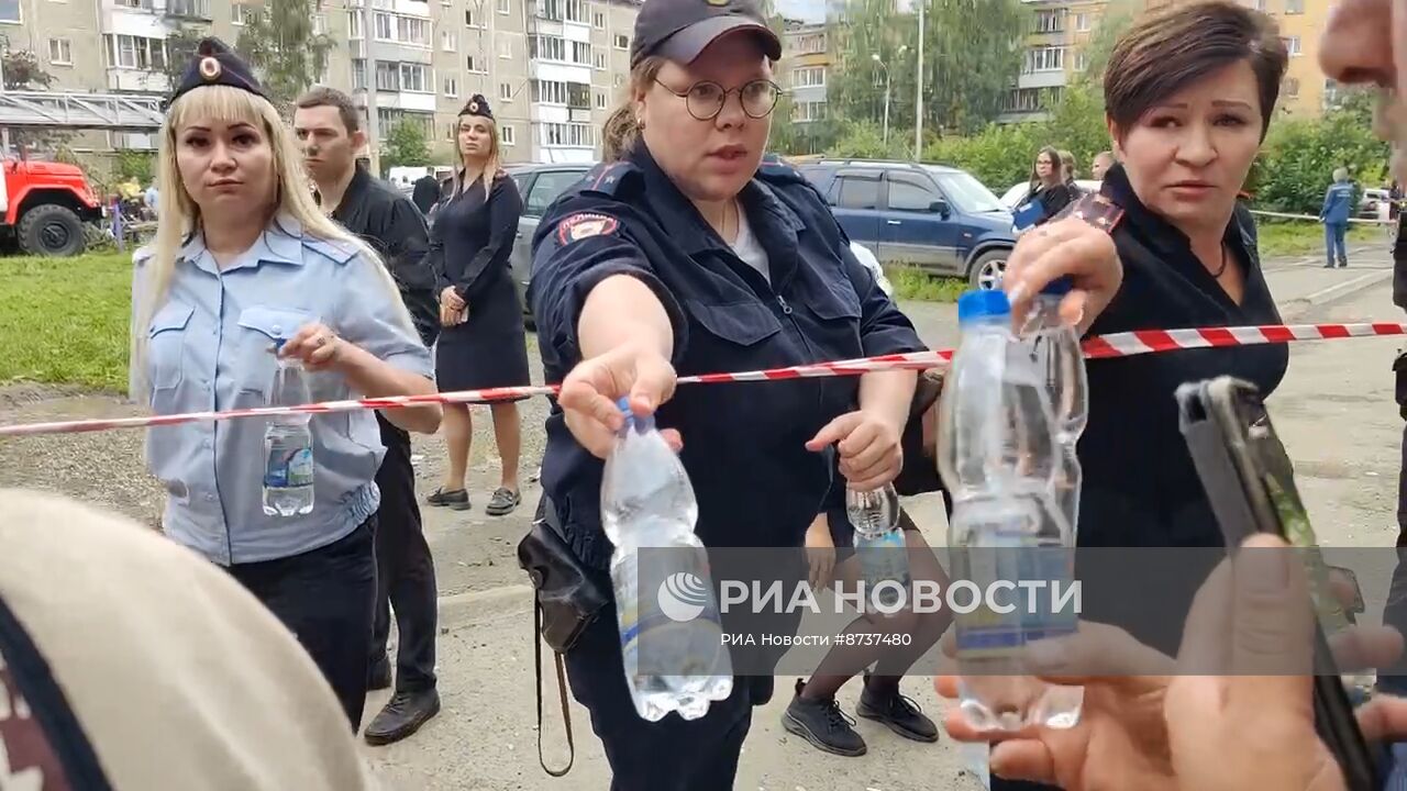 Взрыв в жилом доме в Нижним Тагиле