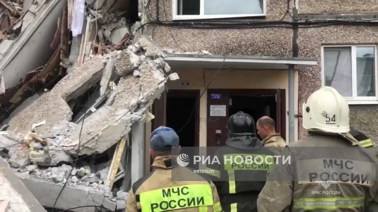 Взрыв в жилом доме в Нижнем Тагиле