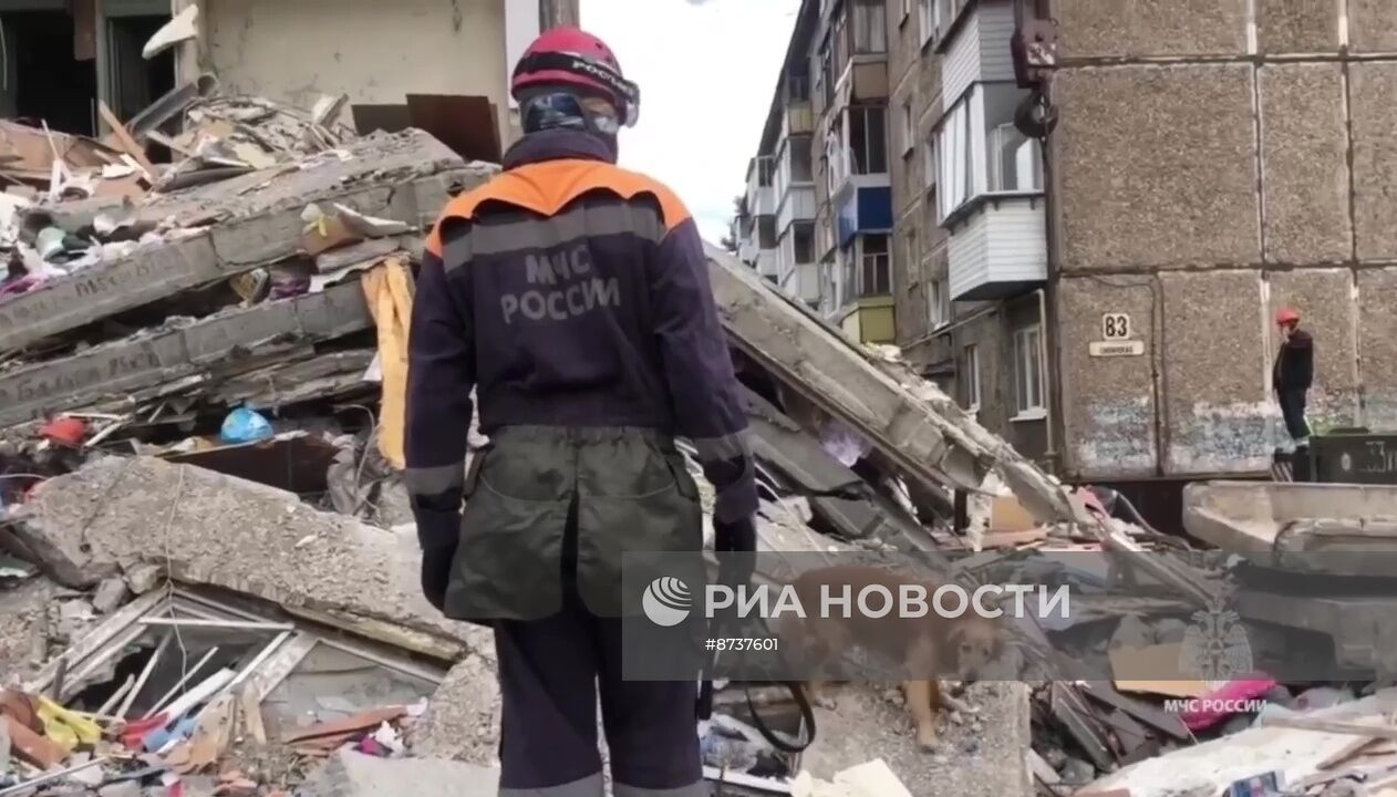 Взрыв в жилом доме в Нижнем Тагиле