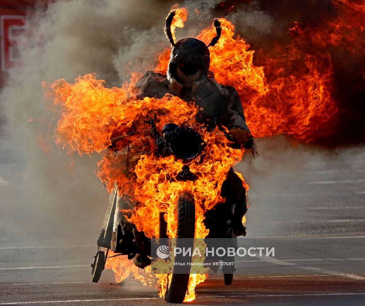 Шоу каскадеров в Красноярске