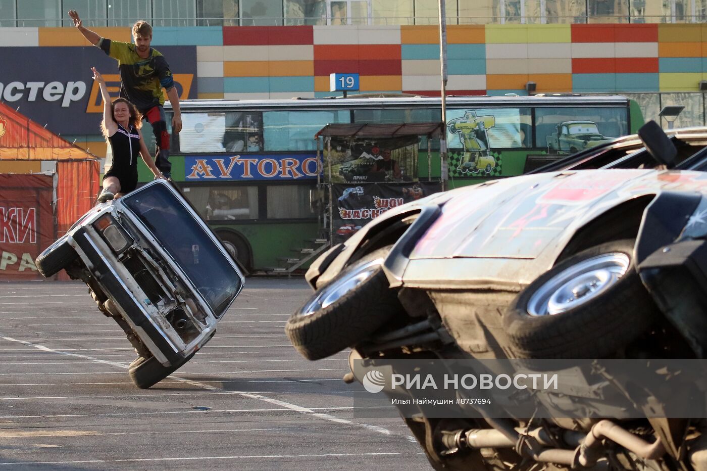 Шоу каскадеров в Красноярске