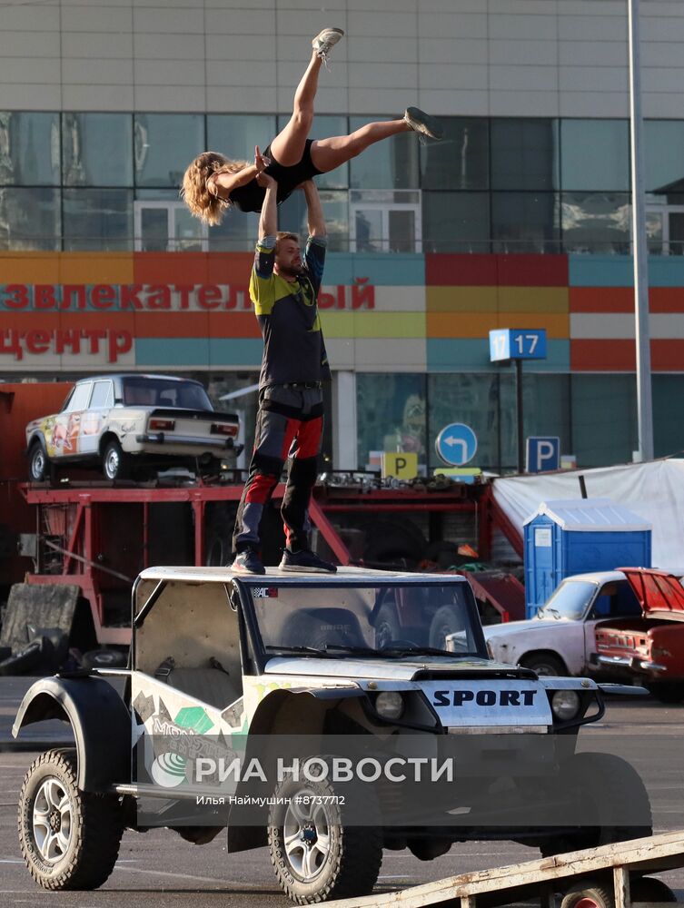 Шоу каскадеров в Красноярске