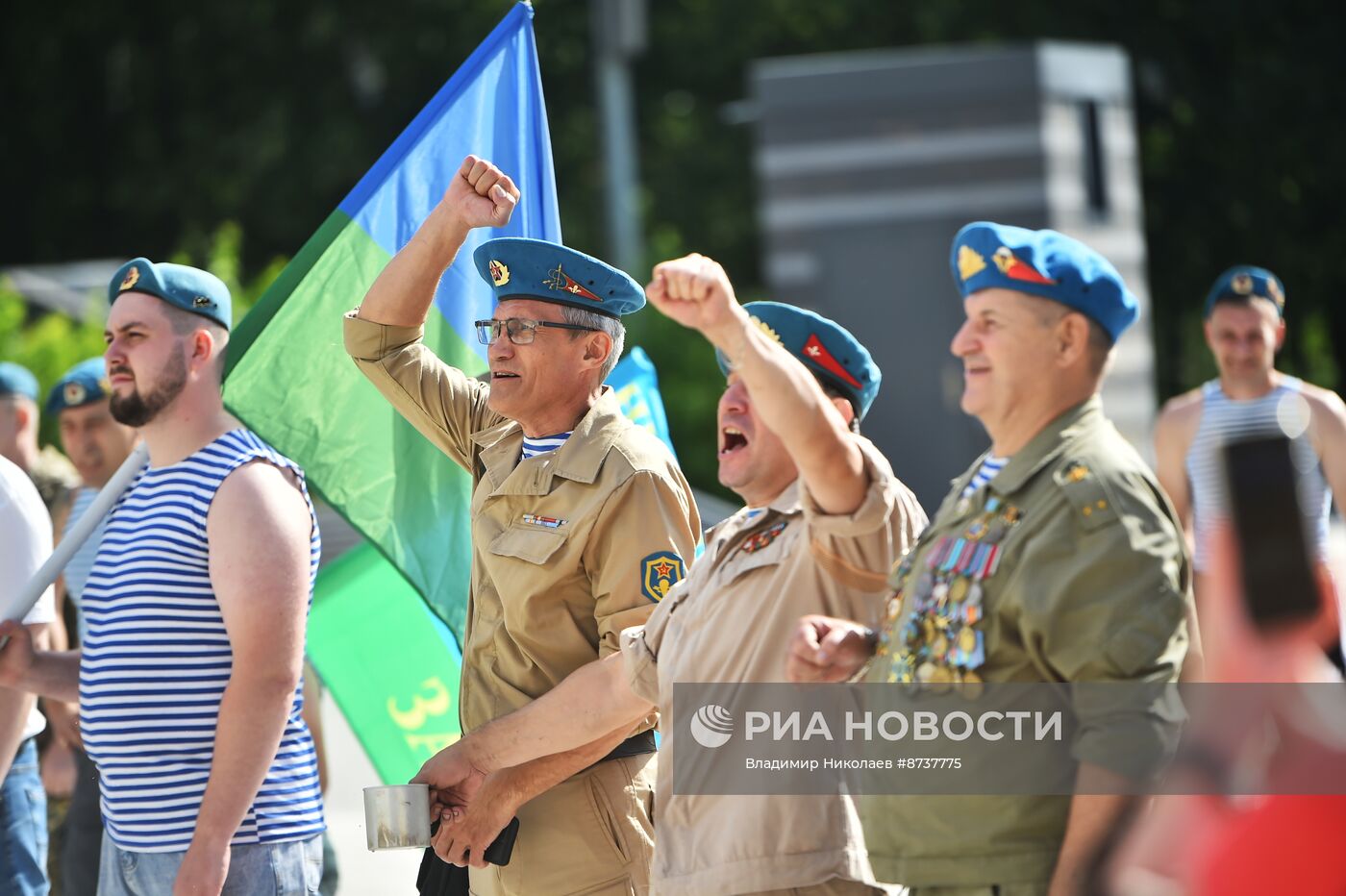 Празднование Дня ВДВ в России