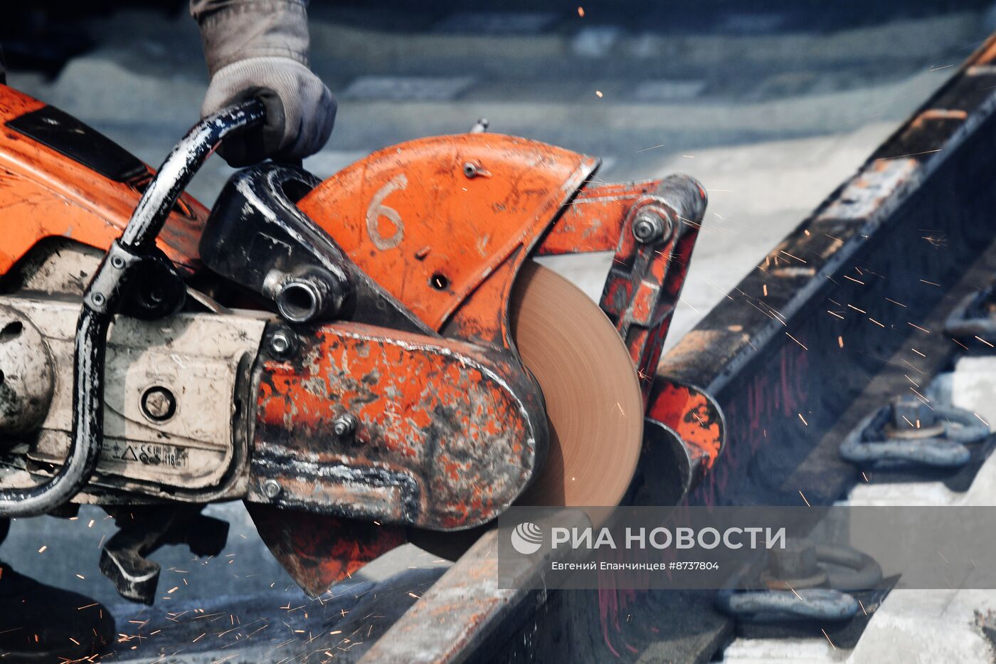 Ремонт железнодорожных путей в Забайкальском крае