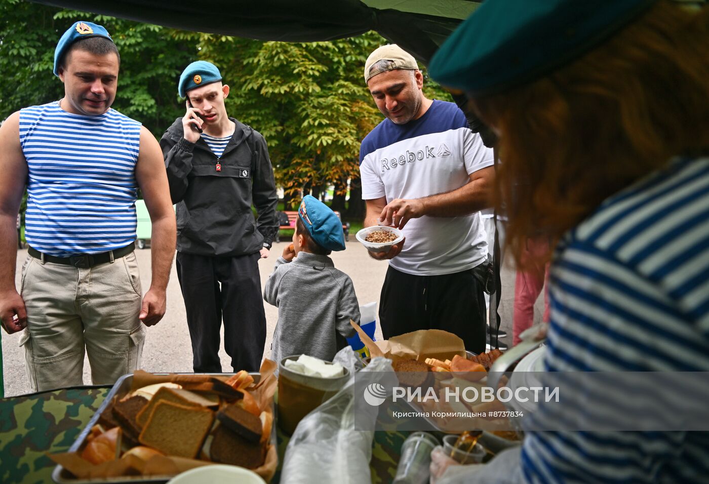 Празднование Дня ВДВ в России