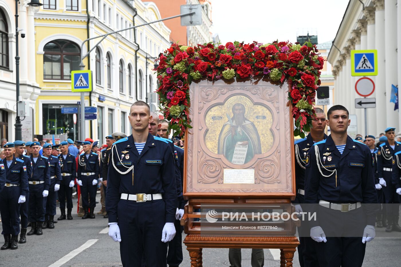 Празднование годовщины образования ВДВ