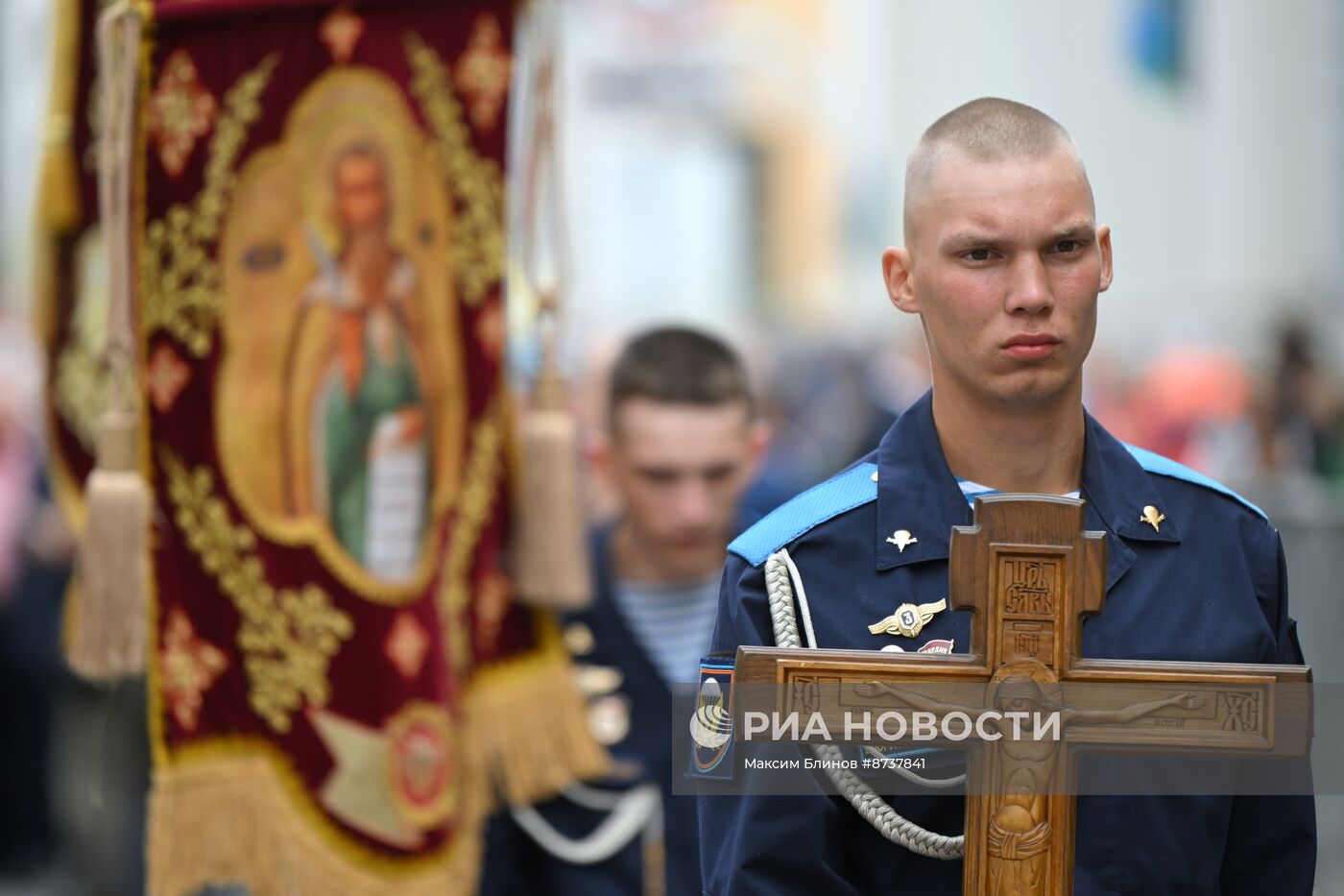 Празднование годовщины образования ВДВ