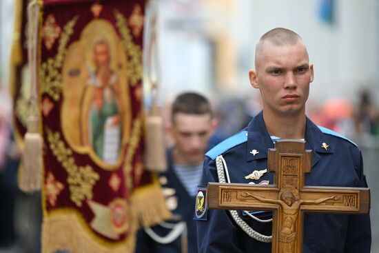 Празднование годовщины образования ВДВ