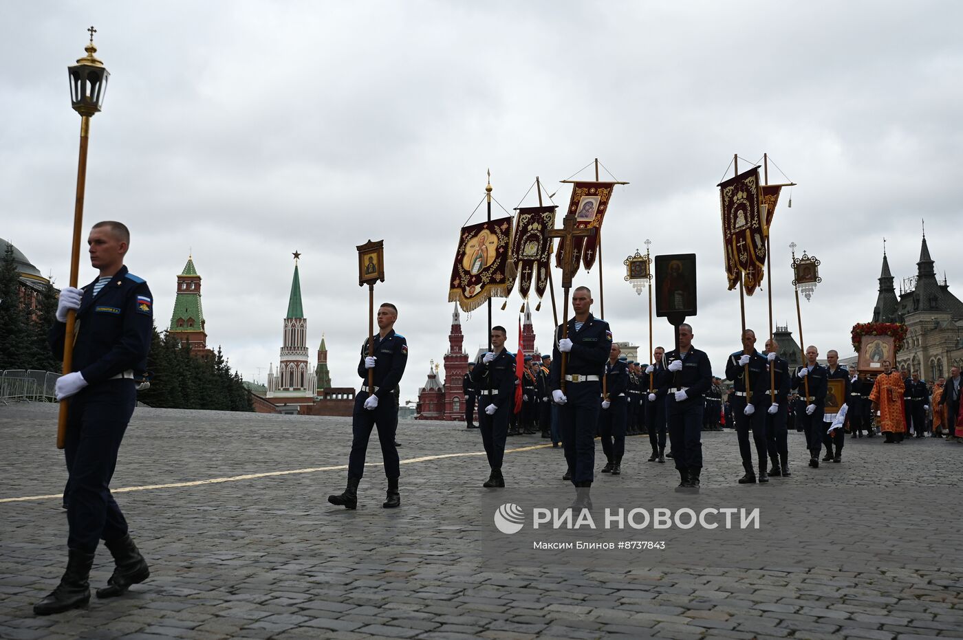 Празднование годовщины образования ВДВ