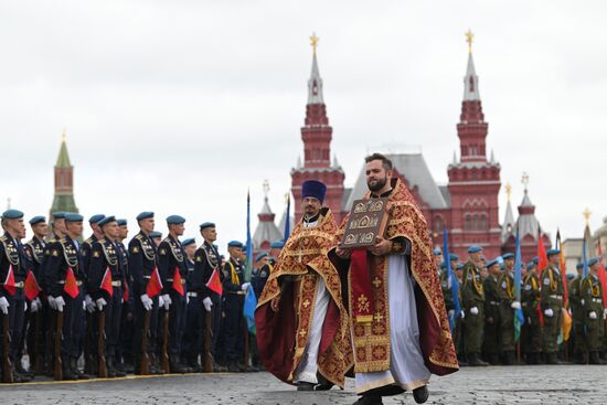 Празднование годовщины образования ВДВ