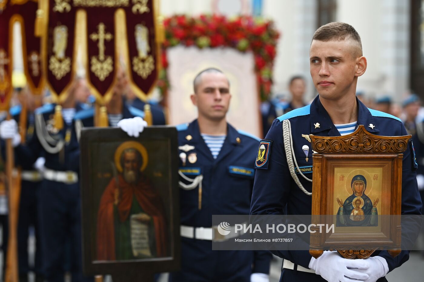 Празднование годовщины образования ВДВ