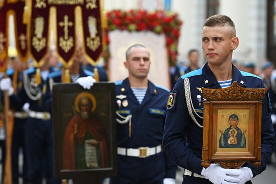 Празднование годовщины образования ВДВ